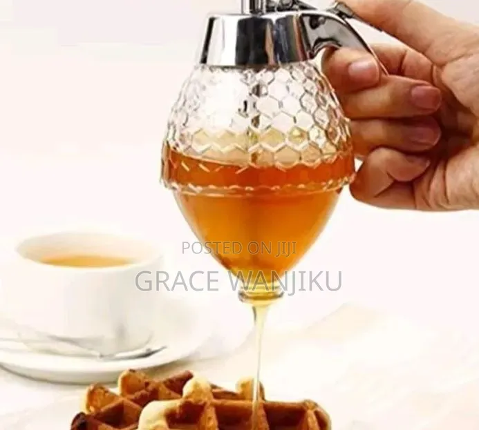*Diamond Shaped Honey Dispenser*
