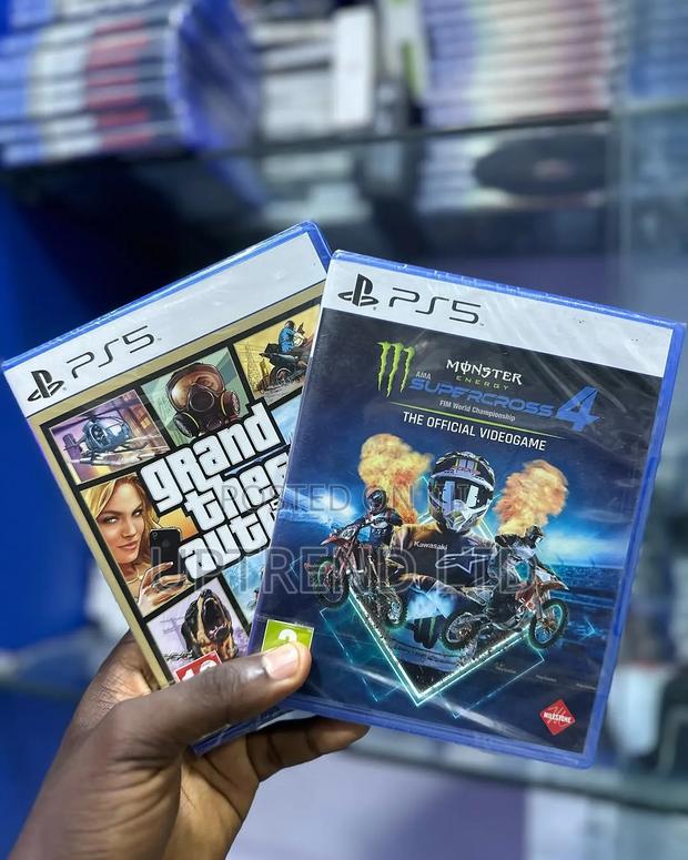 New Gta5. Brand New Grand Theft Auto 5 Playstation 5 - main view