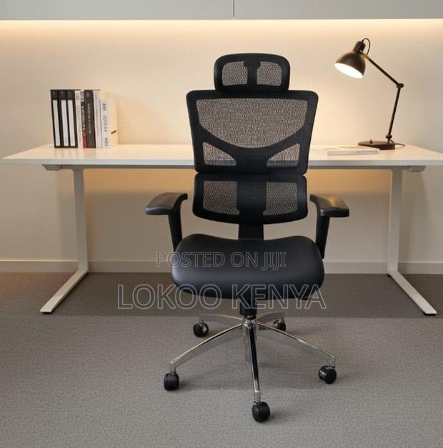 Office Chair; Mesh Executive High Back Ergonomic Office Chair