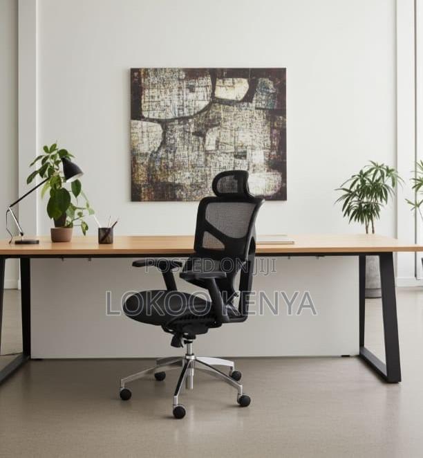 Office Chair; Mesh Executive High Back Ergonomic Office Chair - thumbnail 2
