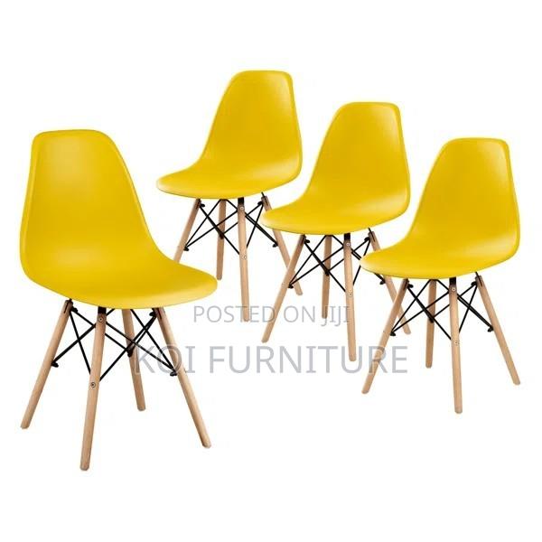 Dining Chairs; Modern Style Outdoor Studio Eames Chairs - thumbnail 2