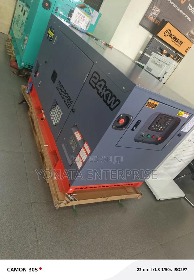 30kva Hisaki Silent Diesel Automatic Three Phase Generator - main view