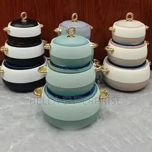 1l+2l+3.5l 3pcs Portable Luxury Food Warmer Casserole Insulated