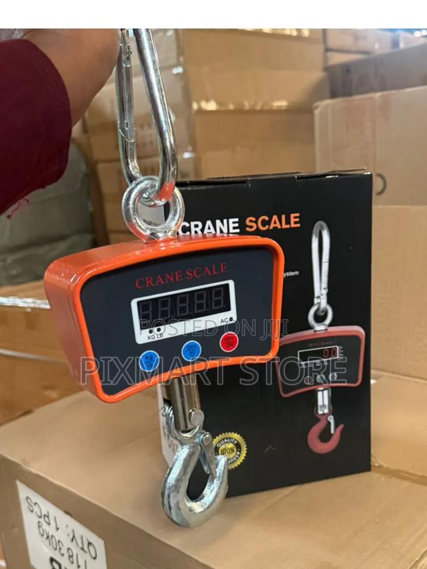 500kg Digital Crane Scale – Industrial Hanging Weight Scale