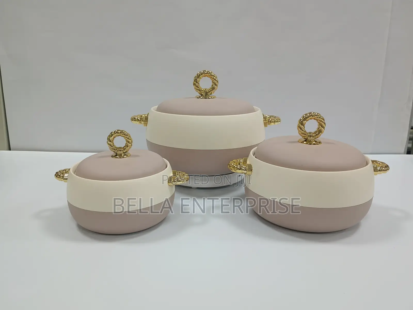1l+2l+3.5l 3pcs Portable Luxury Food Warmer Casserole Insulated