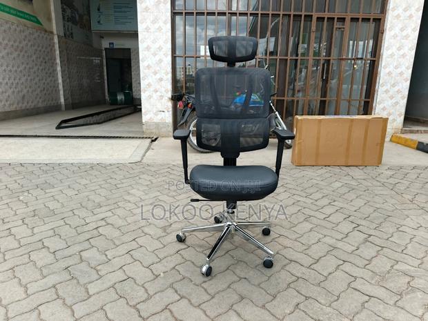Office Chair; Mesh Executive High Back Ergonomic Office Chair - thumbnail 7
