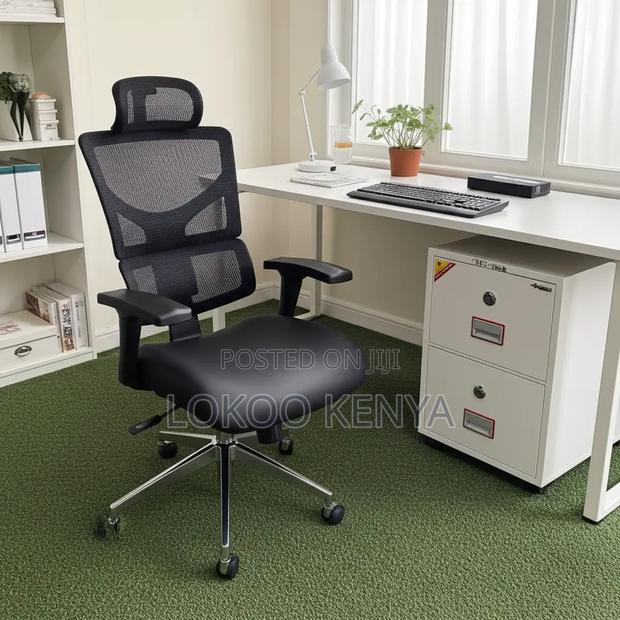Office Chair; Mesh Executive High Back Ergonomic Office Chair - thumbnail 15