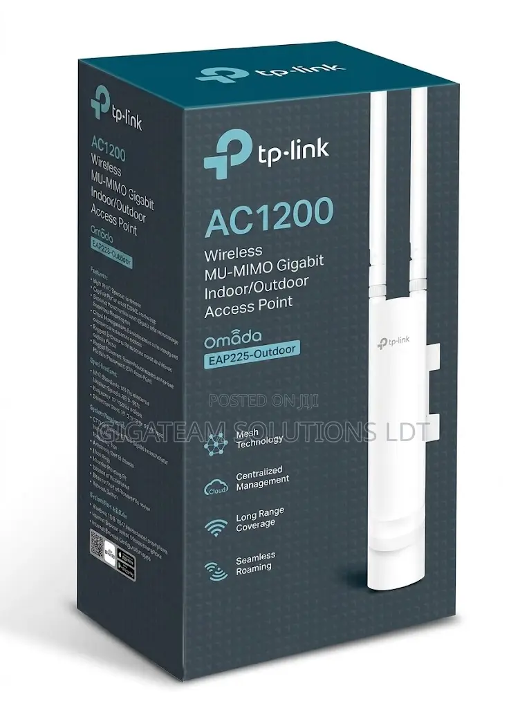 Tp-Link Ac1200 Wireless Mu-Mimo Gigabit Indoor/Outdoor Access Point