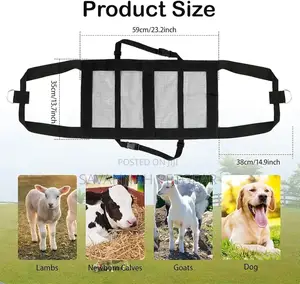 Pet Dog Weighing Sling for Small Animals Calf, Goat, Sheep, Lamb Sling