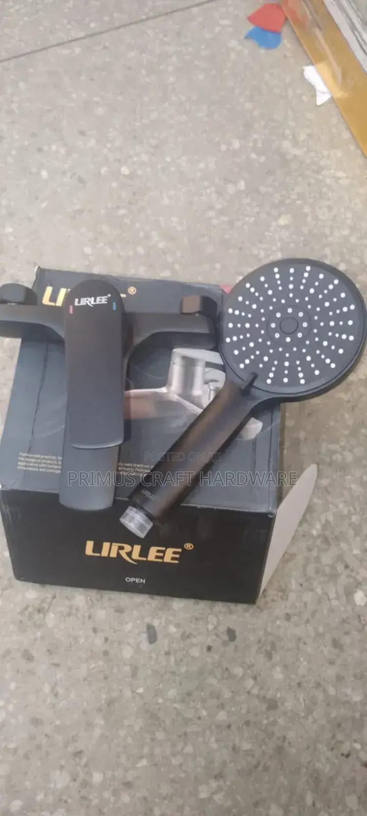 Bathtub Mixer- Lirlee Black
