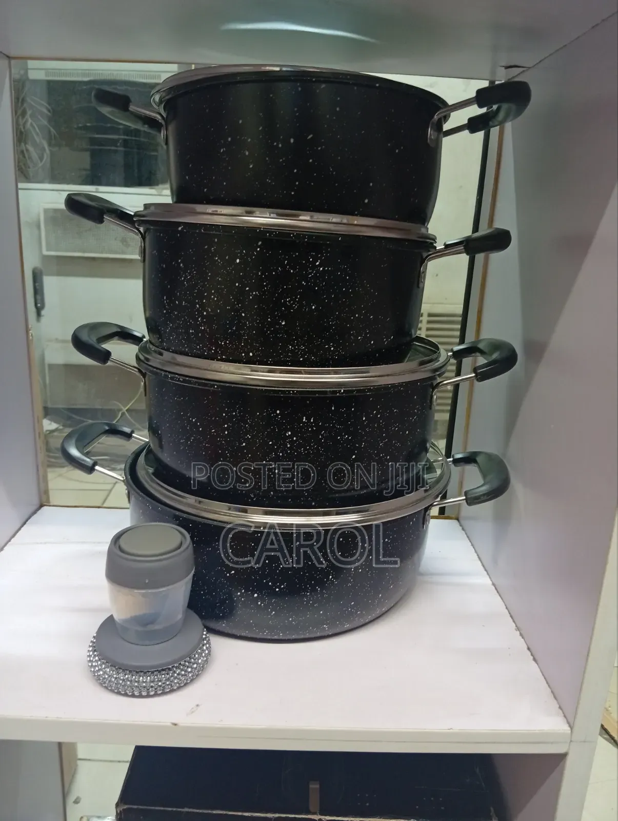 14 PCS Granite Cookware Set