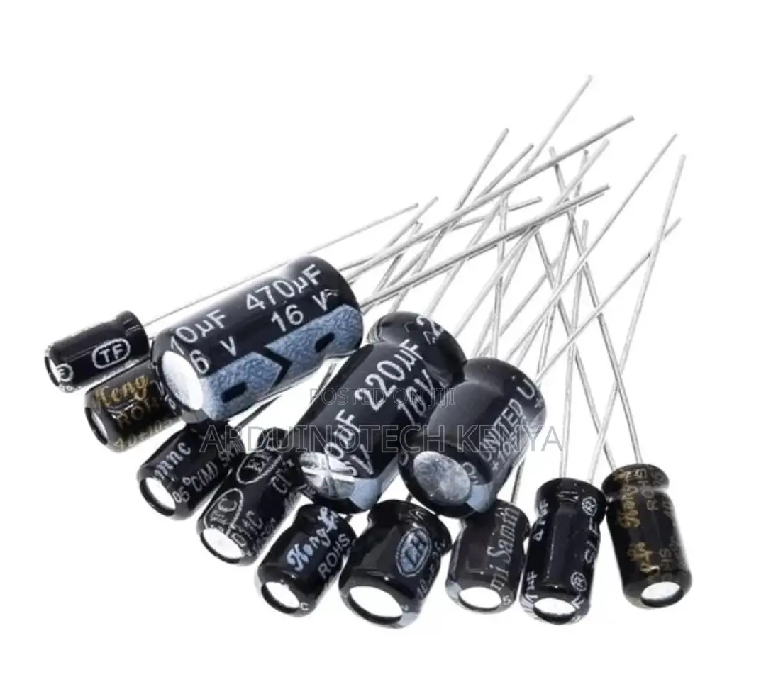 Electrolytic Capacitors for Arduino, Power Supplies , Diy Projects