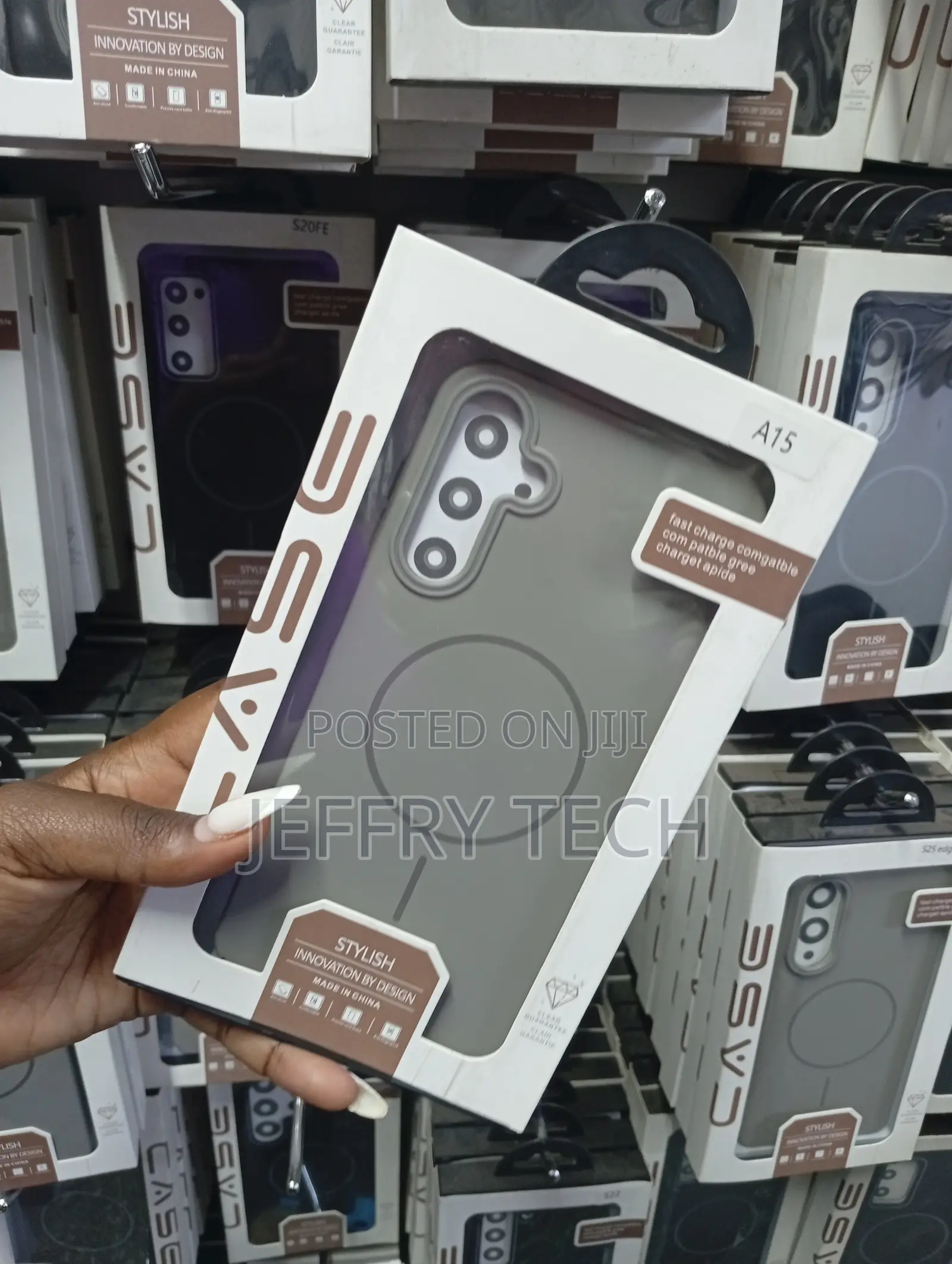 Samsung Galaxy A15 Skin Touch Slim Magnetic Protective Case
