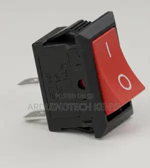 Kcd1-101 Mini Power Rocker Switch (On-off, 2-pin Spst, 6a 250vac)