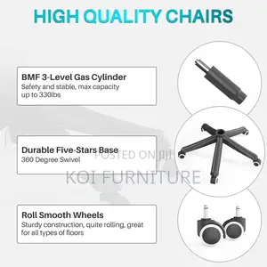 Office Chairs; Ergonomic Mesh Office Task Chair With Headrest
