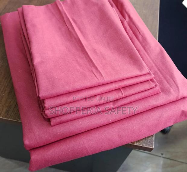 Pink Cotton Bedsheets- 7*8