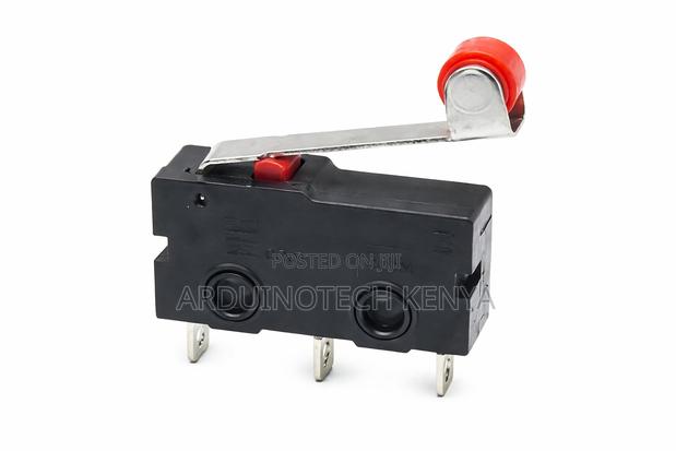 Micro Roller Lever Arm Limit Switch – Normally Open / Normally Closed.