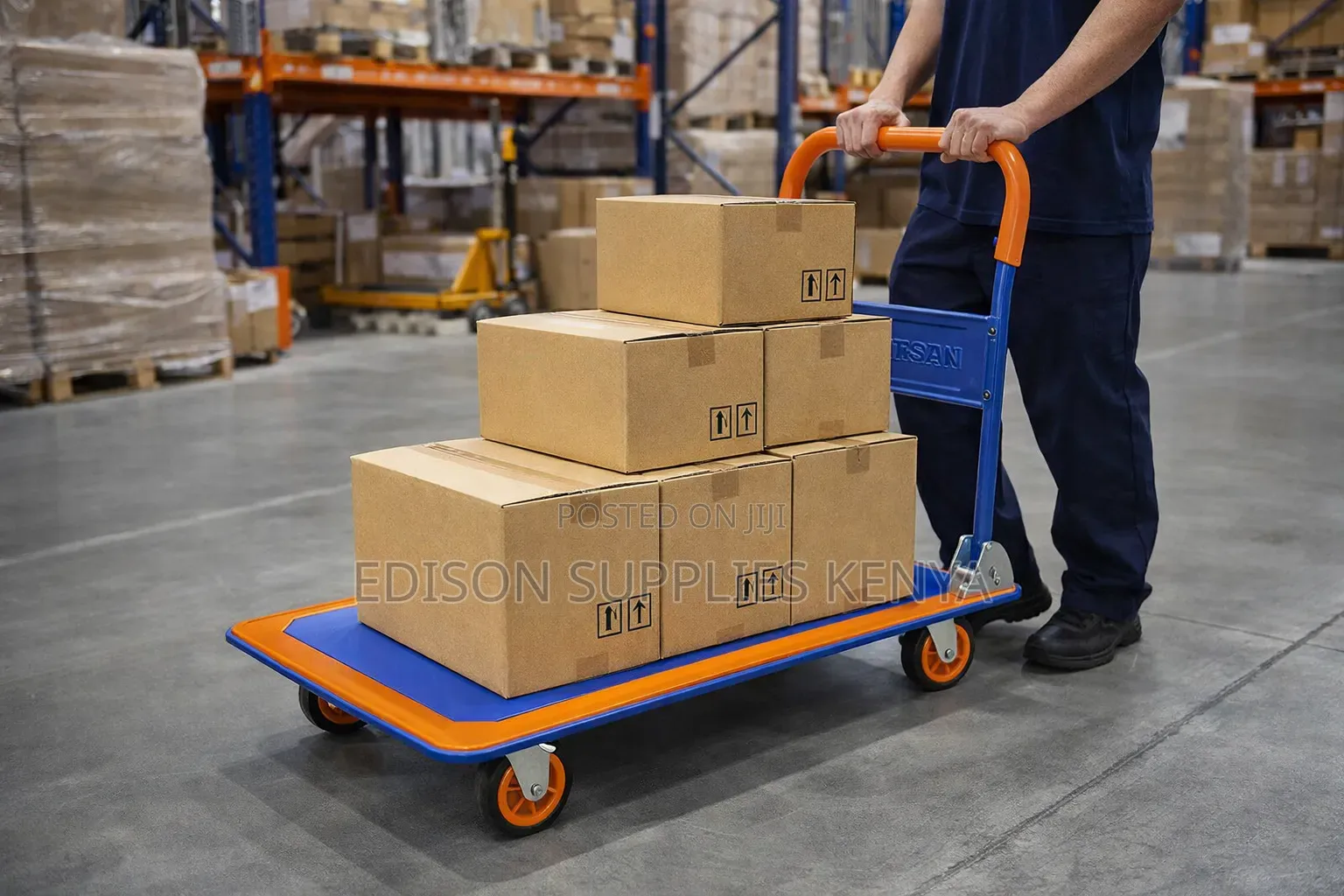 Hand Truck 150kg / 300kg Foldable Platform Hand Trucks Heavy Duty
