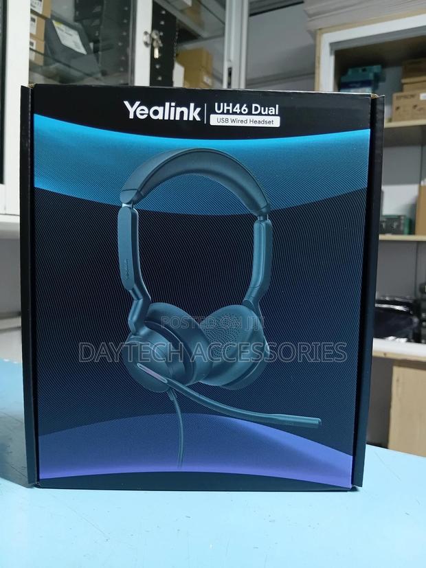 Yealink Uh46 Dual Teams Usb-C/a Professional Usb Wired Headset. - thumbnail 3