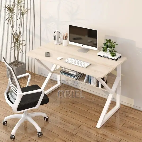 Office Desk : Office Computer Desk With Under-Storage