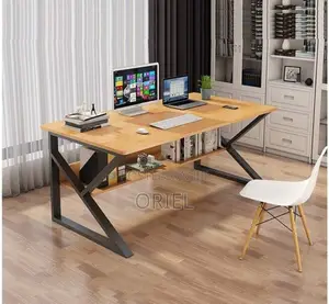 Office Desk : Office Computer Desk With Under-Storage