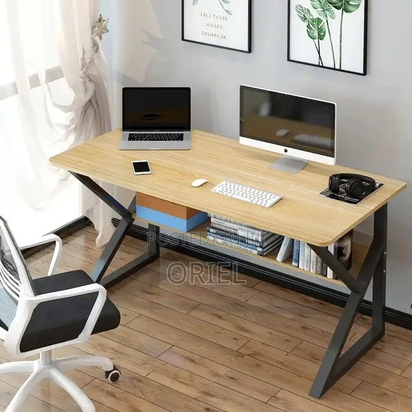 Office Desk : Office Computer Desk With Under-Storage