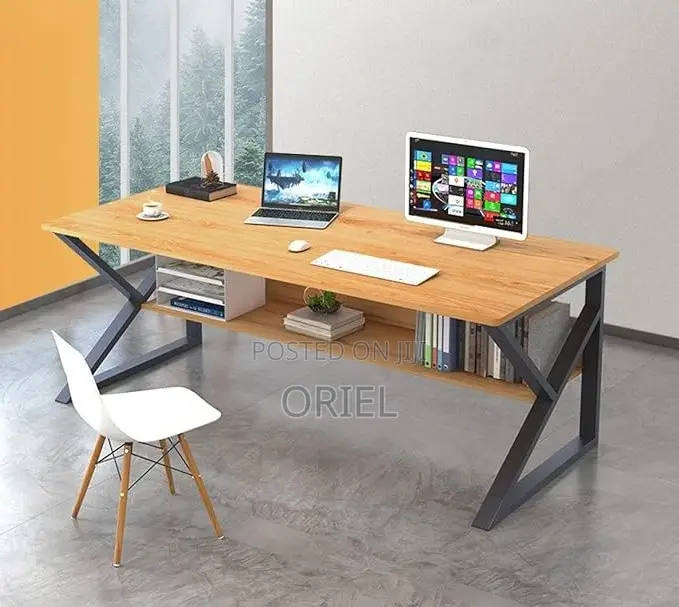 Office Desk : Office Computer Desk With Under-Storage