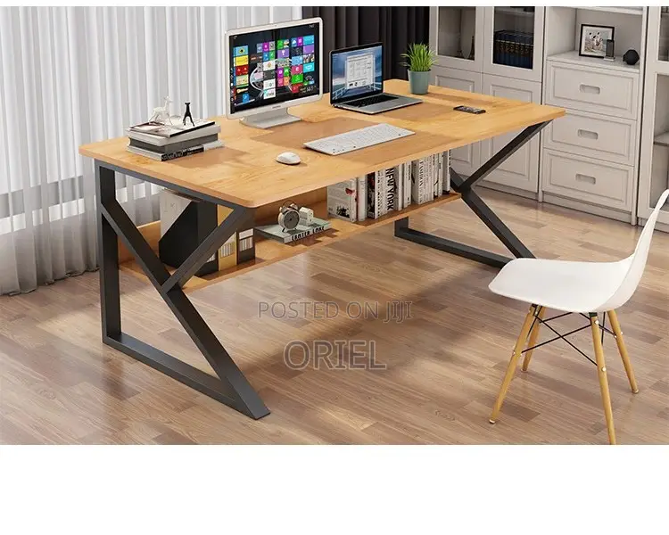 Office Desk : Office Computer Desk With Under-Storage