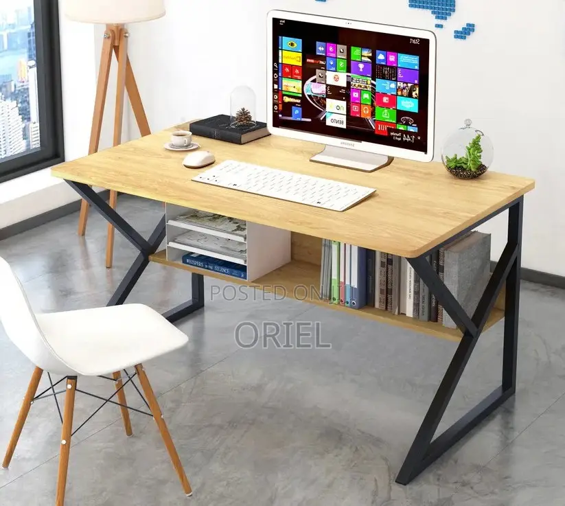 Office Desk : Office Computer Desk With Under-Storage