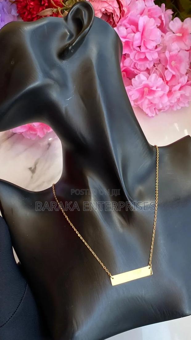 Engravable Stainless Steel Necklaces