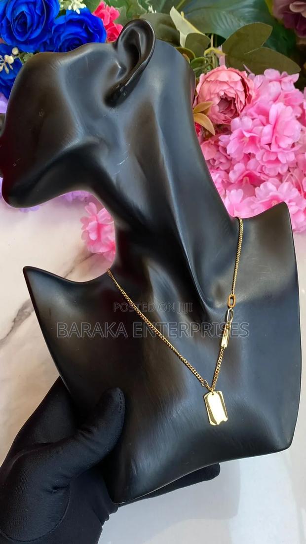 Engravable Stainless Steel Necklaces - thumbnail 2