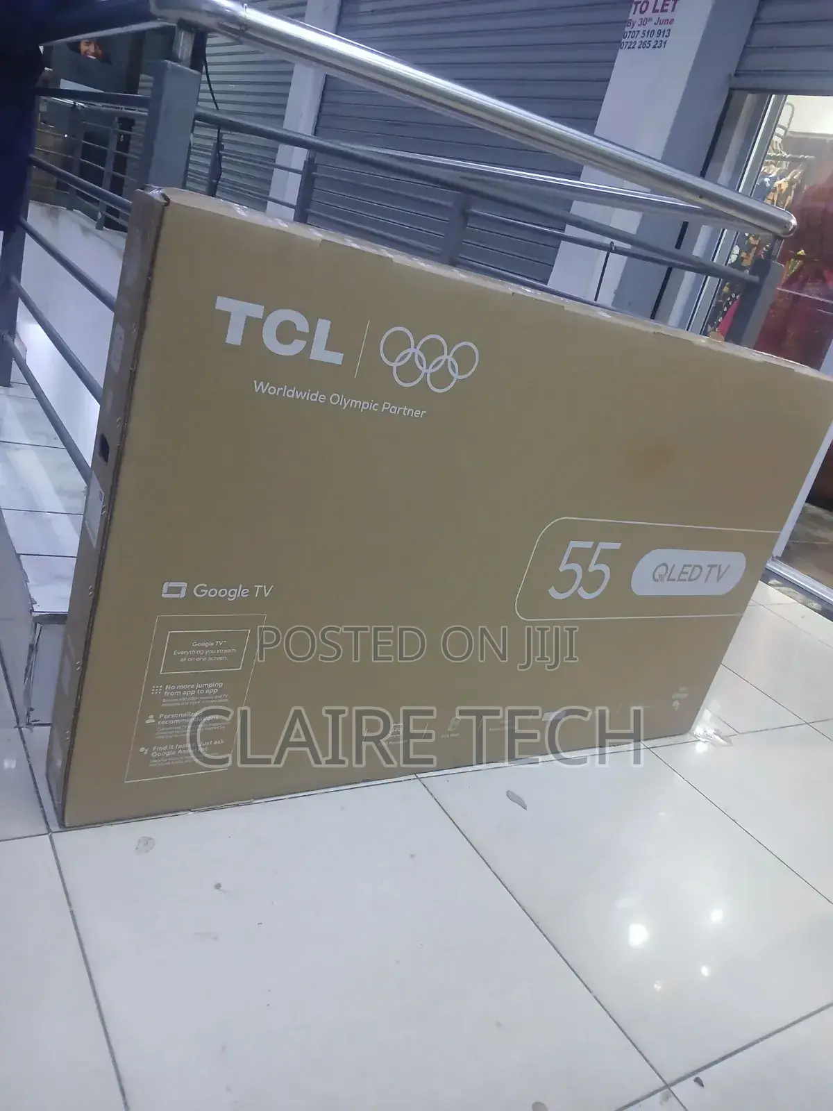 TCL 55” Qled Android Tv – Slim Design Smart Features