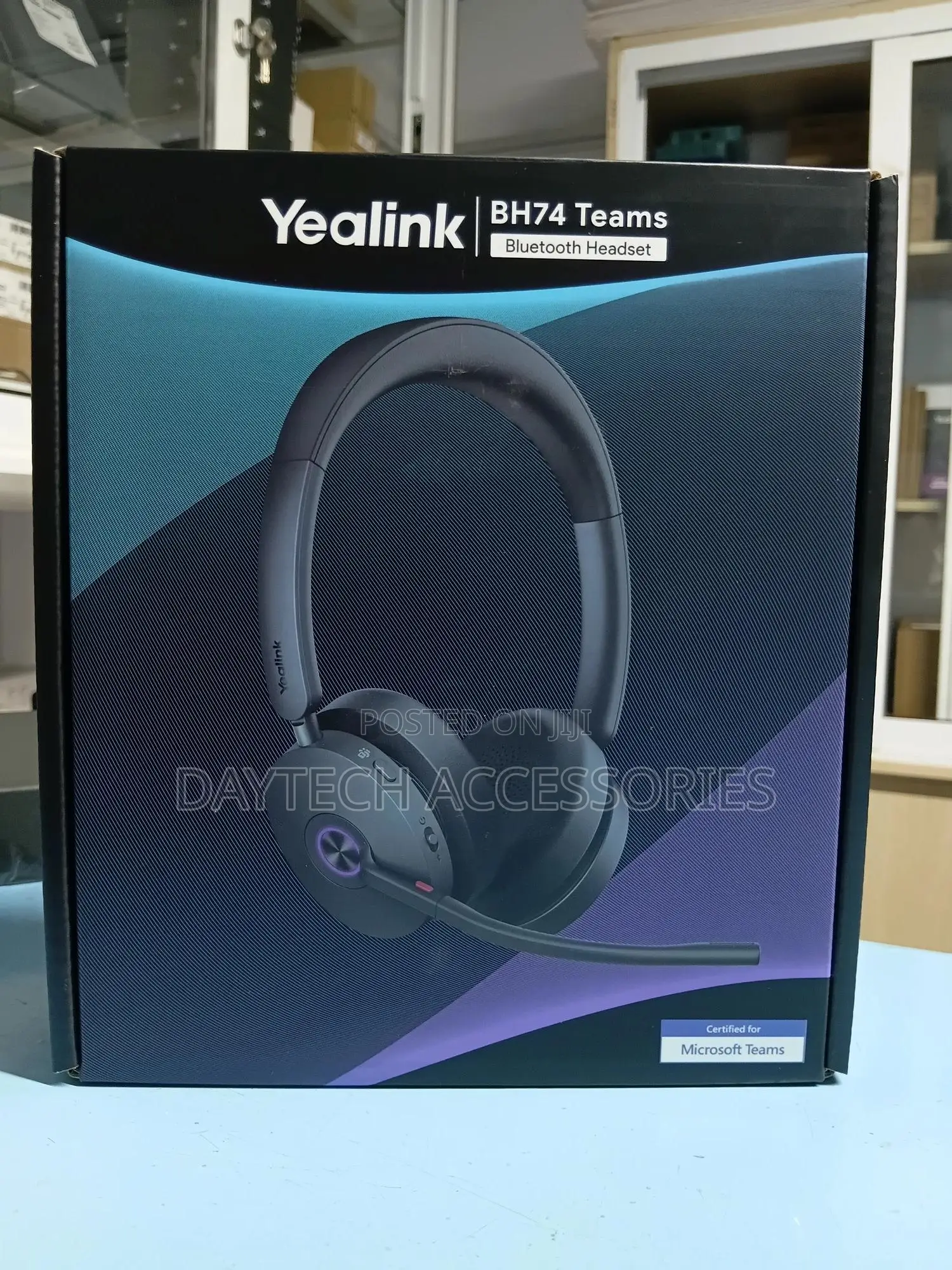 Yealink Bh74 Teams Bluetooth Headset - Black
