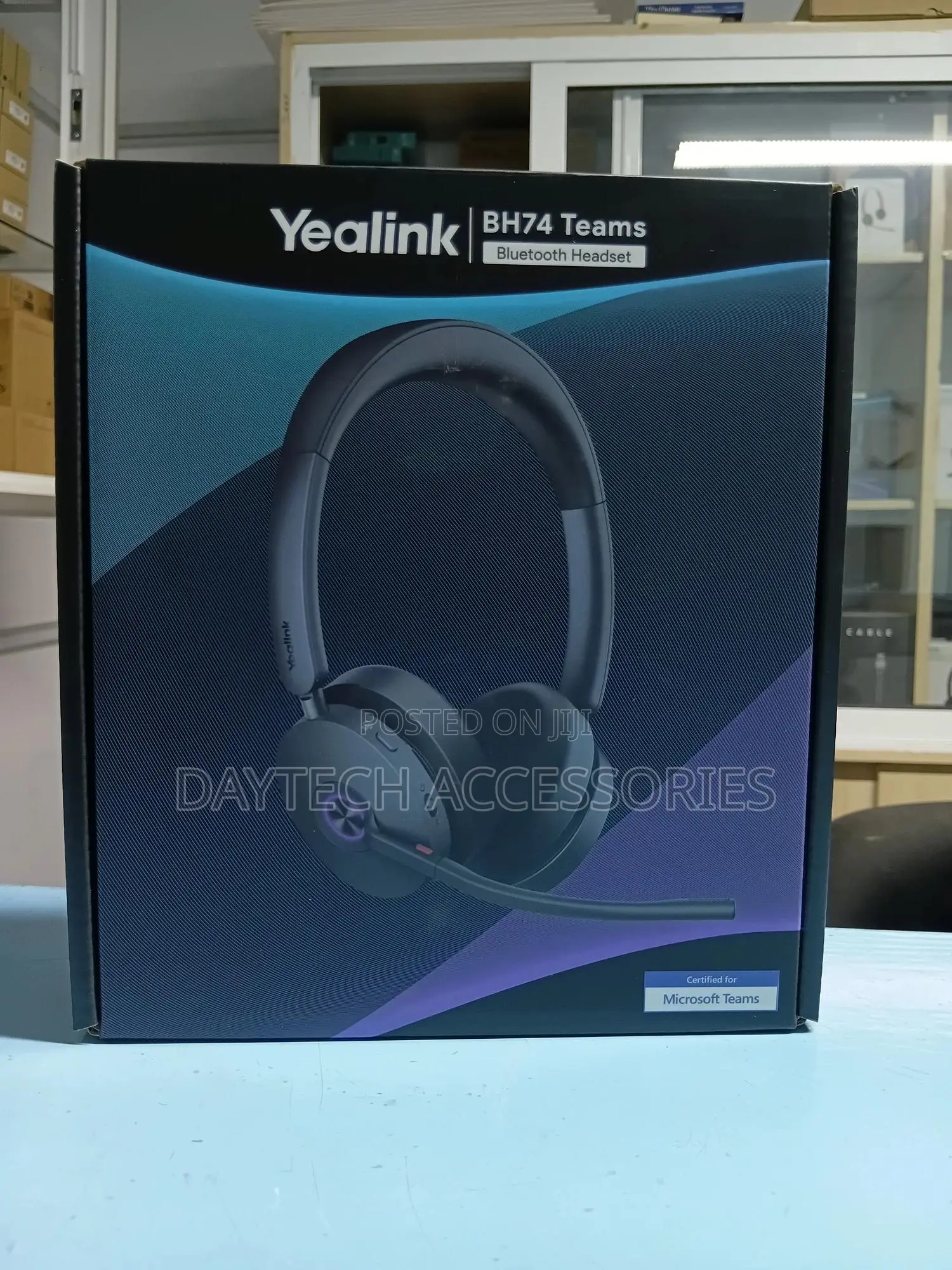 Yealink Bh74 Teams Bluetooth Headset - Black