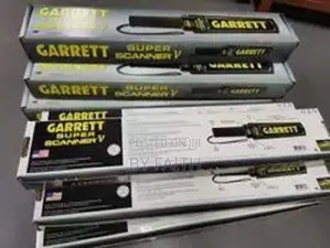 Matchless Garret Super Scanner Hand-held Metal Detector.