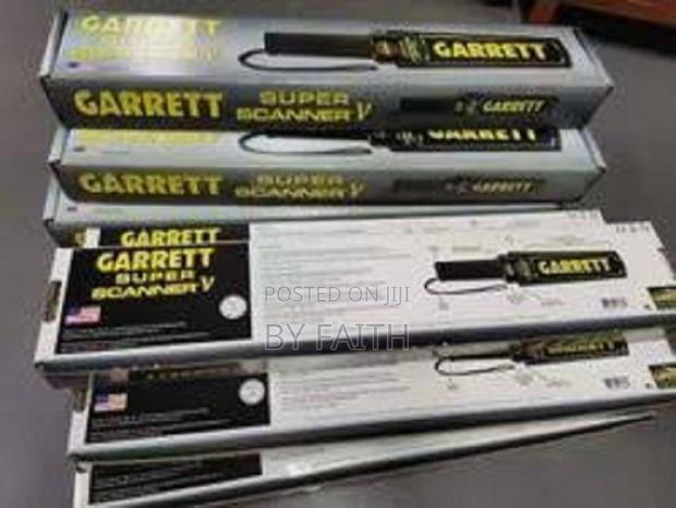 Matchless Garret Super Scanner Hand-held Metal Detector.