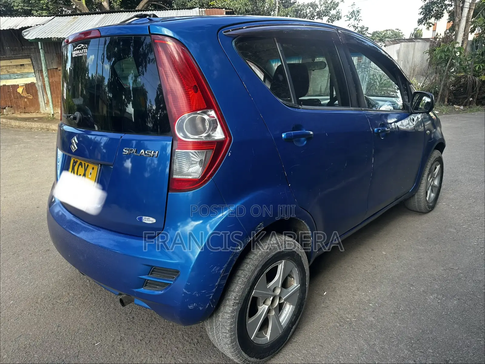 Suzuki Splash 2012 Blue