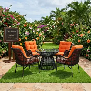 Bor400 Amboseli Patio Dining Set (4-Seater)