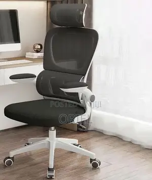 Office Chair : Adjustable Armrest Comfortable Ergonomic Office Chair