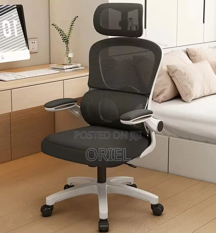 Office Chair : Adjustable Armrest Comfortable Ergonomic Office Chair