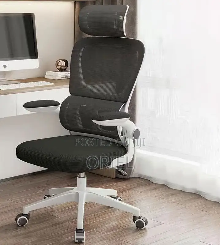Office Chair : Adjustable Armrest Comfortable Ergonomic Office Chair
