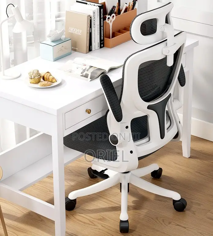 Office Chair : Adjustable Armrest Comfortable Ergonomic Office Chair