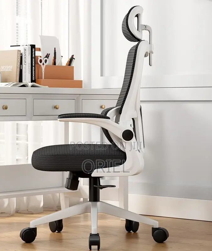 Office Chair : Adjustable Armrest Comfortable Ergonomic Office Chair