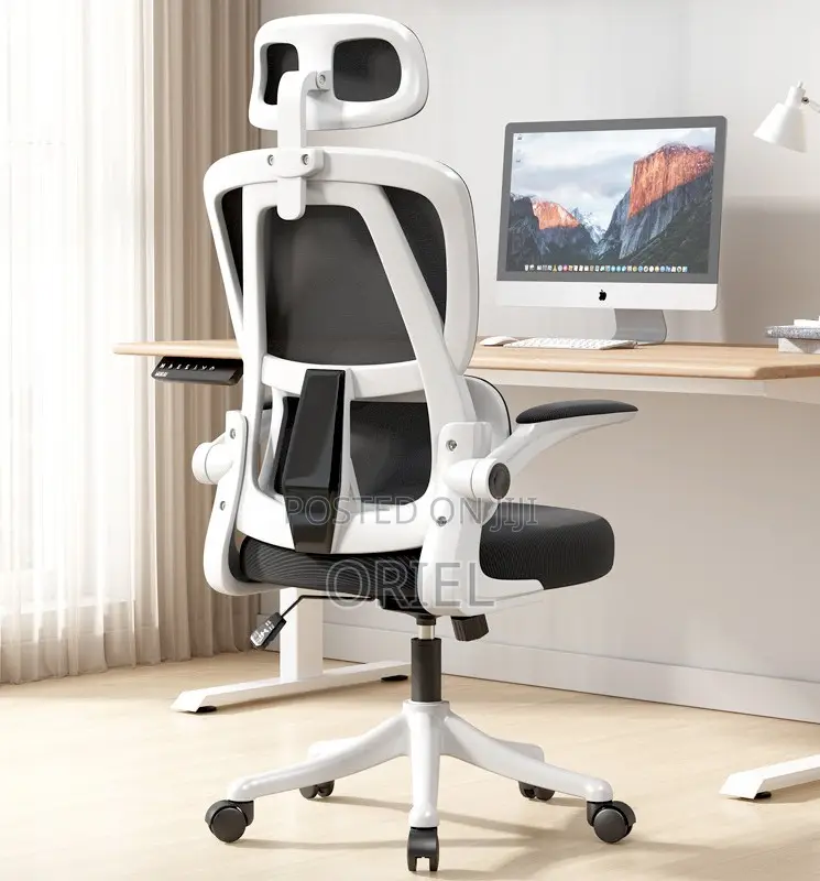 Office Chair : Adjustable Armrest Comfortable Ergonomic Office Chair