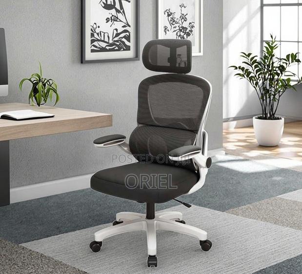 Office Chair : Adjustable Armrest Comfortable Ergonomic Office Chair - thumbnail 16