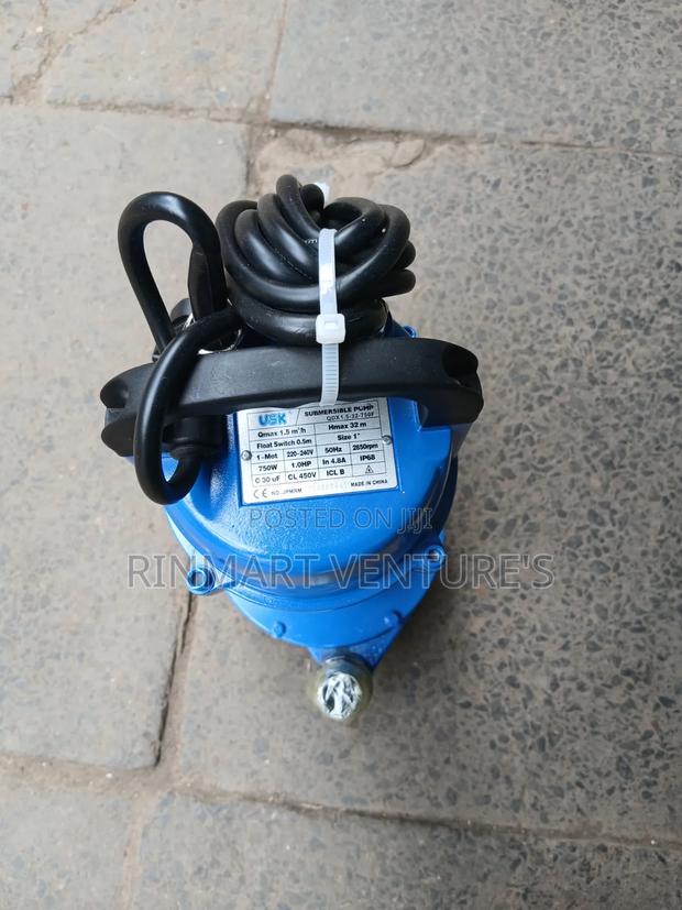 Usk 1hp Submersible Water Pump - thumbnail 2