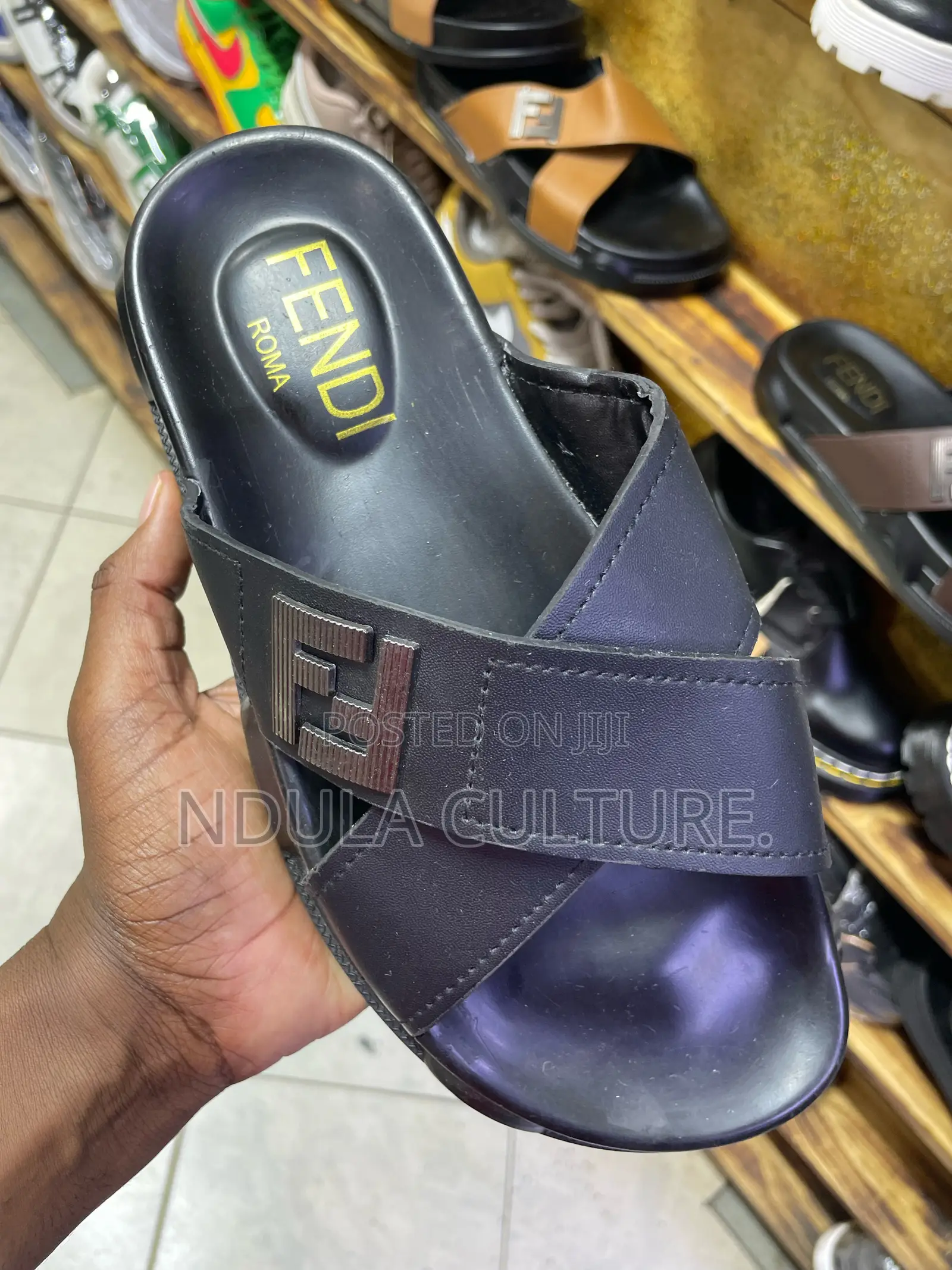 Fendi Slip on Sandals