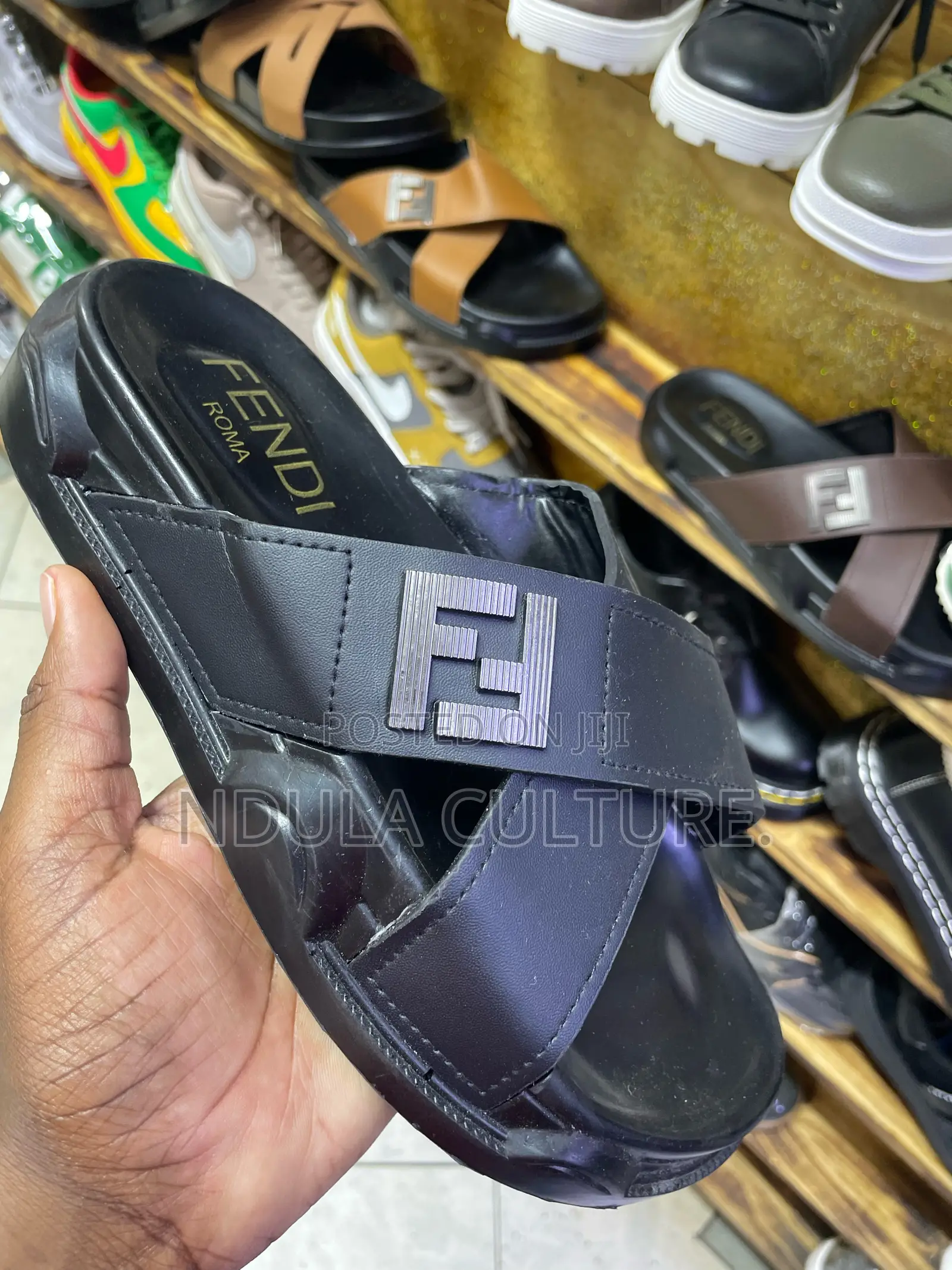Fendi Slip on Sandals