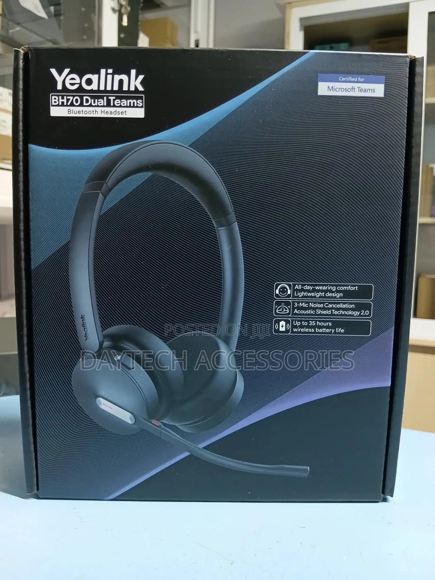 Yealink Bh70 Dual Teams Bluetooth Headset.