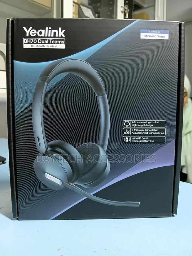 Yealink Bh70 Dual Teams Bluetooth Headset. - thumbnail 2
